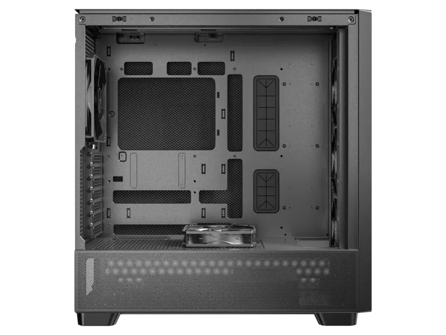 Antec Flux SE Silent Case, Sound Dampened, Walnut Front, 5 PWM Antec Flux SE Silent Case, Sound Dampened, Walnut Front, 5 PWM