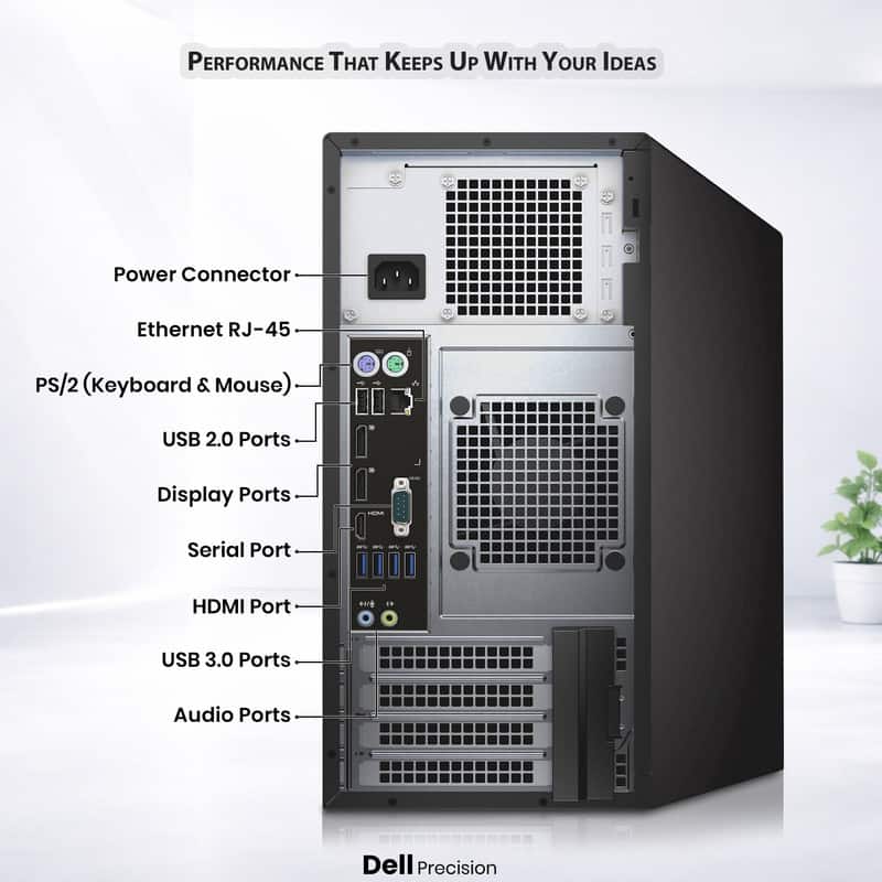 良品 Dell 3620(E3-1245V5/8GB/256GB/Win11) Dell Refurbished Excellent Precision 3620 Tower Desktop PC | Intel