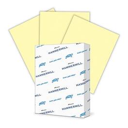 Hammermill - Colors Multipurpose Paper, 24 lbs., 8.5" x 11", 500 Sheets/Ream - Canary