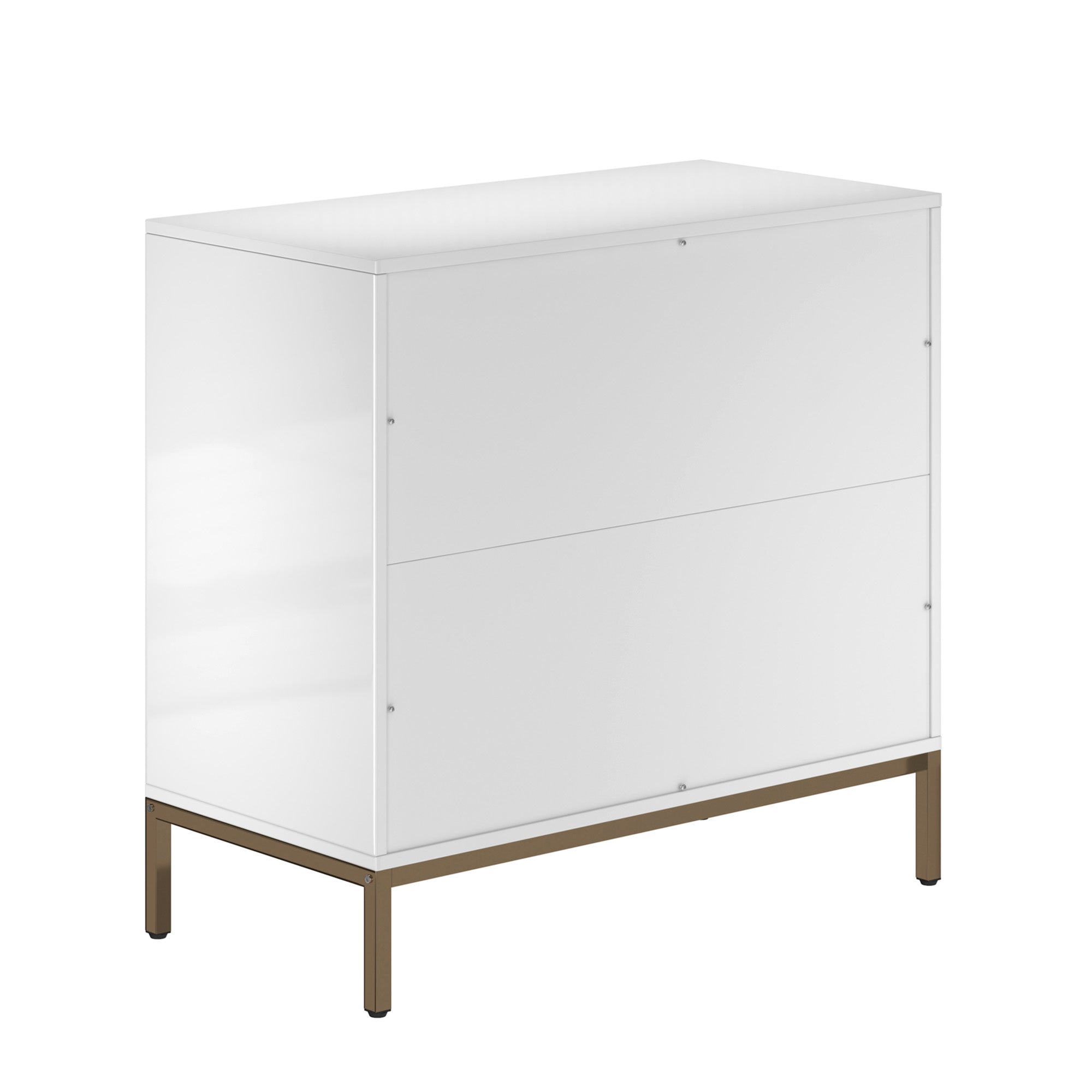 Alt View 9. Boyel Living - 32.28 in. H Freestanding Storage Cabinet White 3 Drawer Accent Cabinet - White.