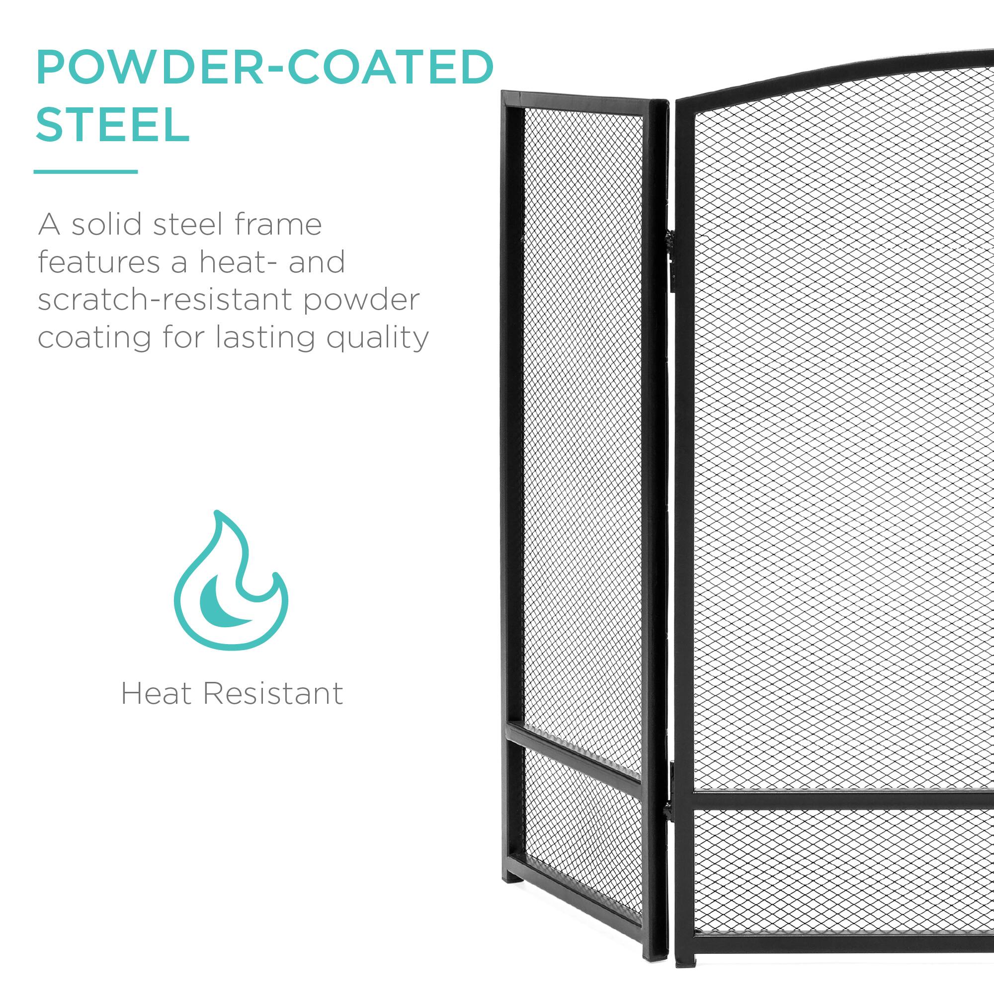 POWDER-COATED STEEL

A solid steel frame features a heat- and scratch-resistant powder coating for lasting quality

Heat Resistant