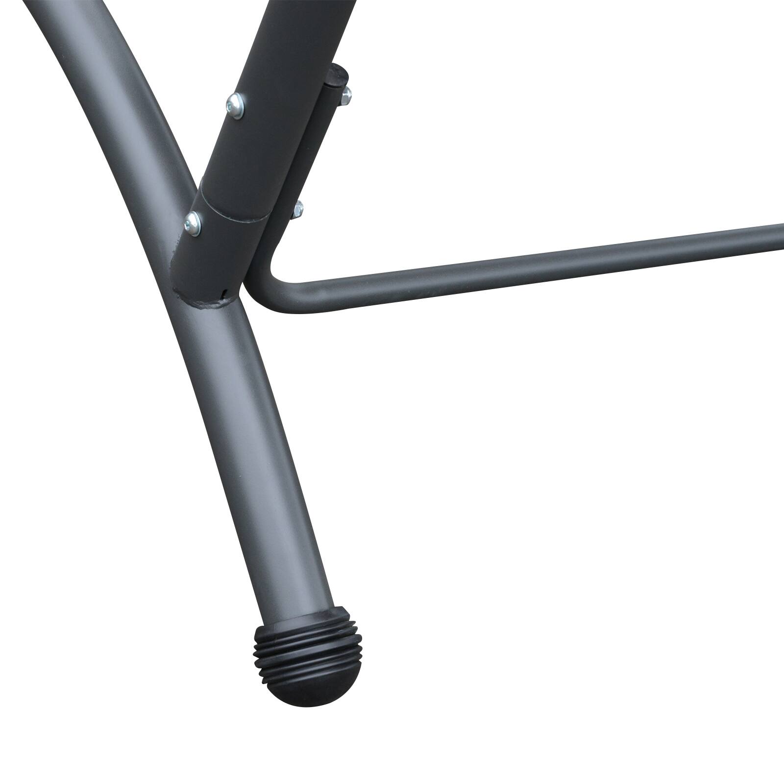 Alt View 8. Outsunny - 2-Seat Patio Swing Chair, Outdoor Porch Swing Glider with Adjustable Canopy, Cup Holders and Storage Tray - Brown.