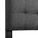 Alt View 14. CorLiving - Valencia Square Tufted Upholstered Queen Headboard - Grey.