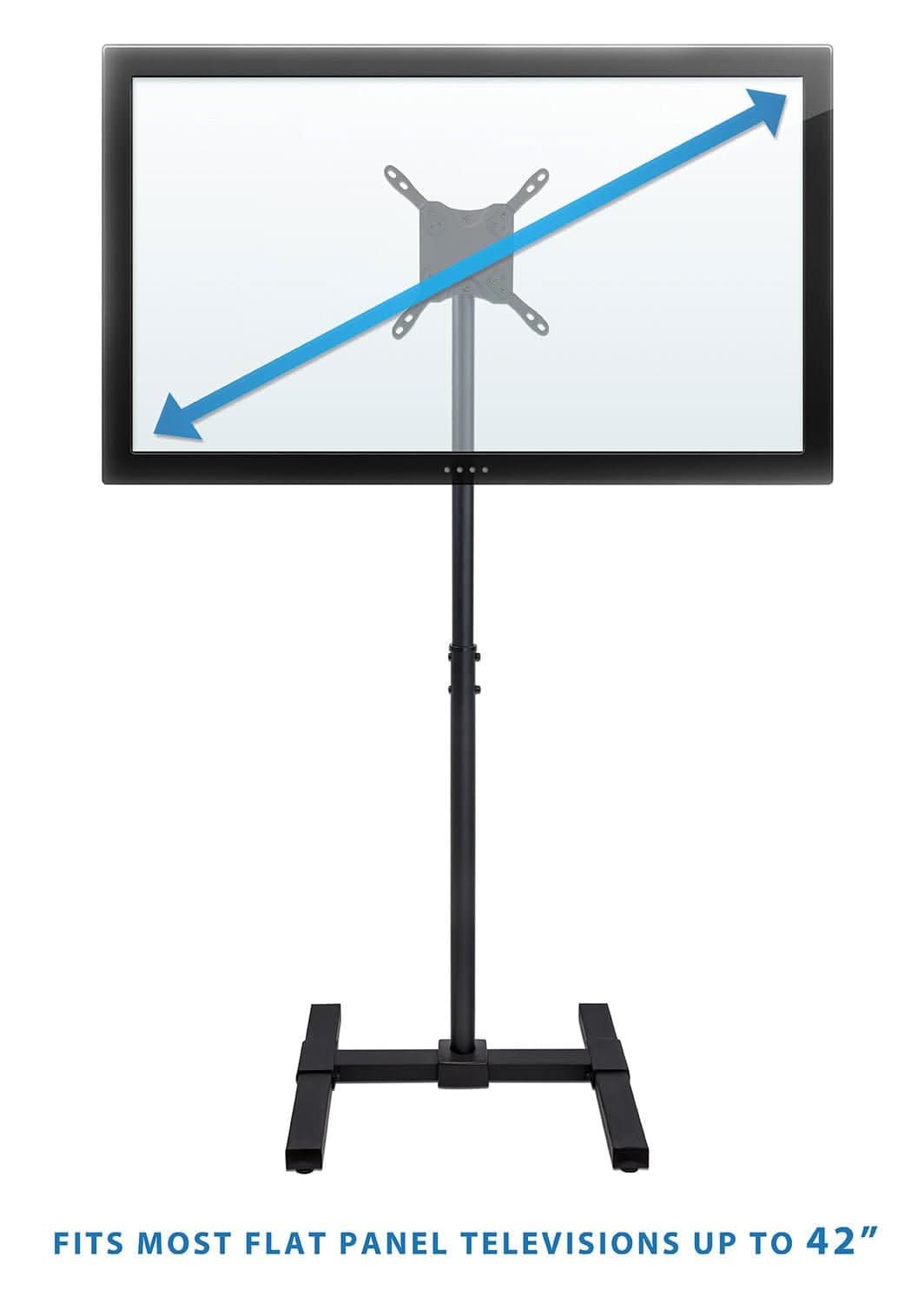 FITS MOST FLAT PANEL TELEVISIONS UP TO 42"