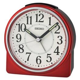 Seiko - 4" Marui Bedside Alarm Clock - Red