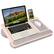 Front. LapGear - Home Office Pro Lap Desk (Fits up to 15.6" Laptop) - Blush Pink.