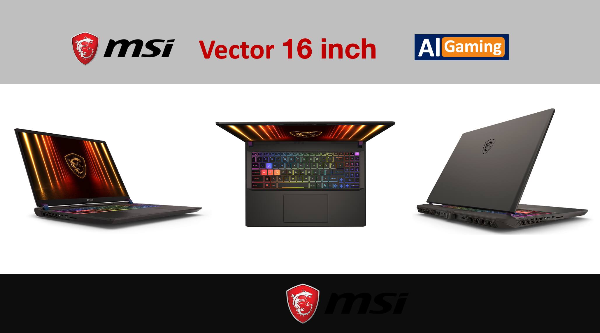 msi Vector 16 inch
AI Gaming