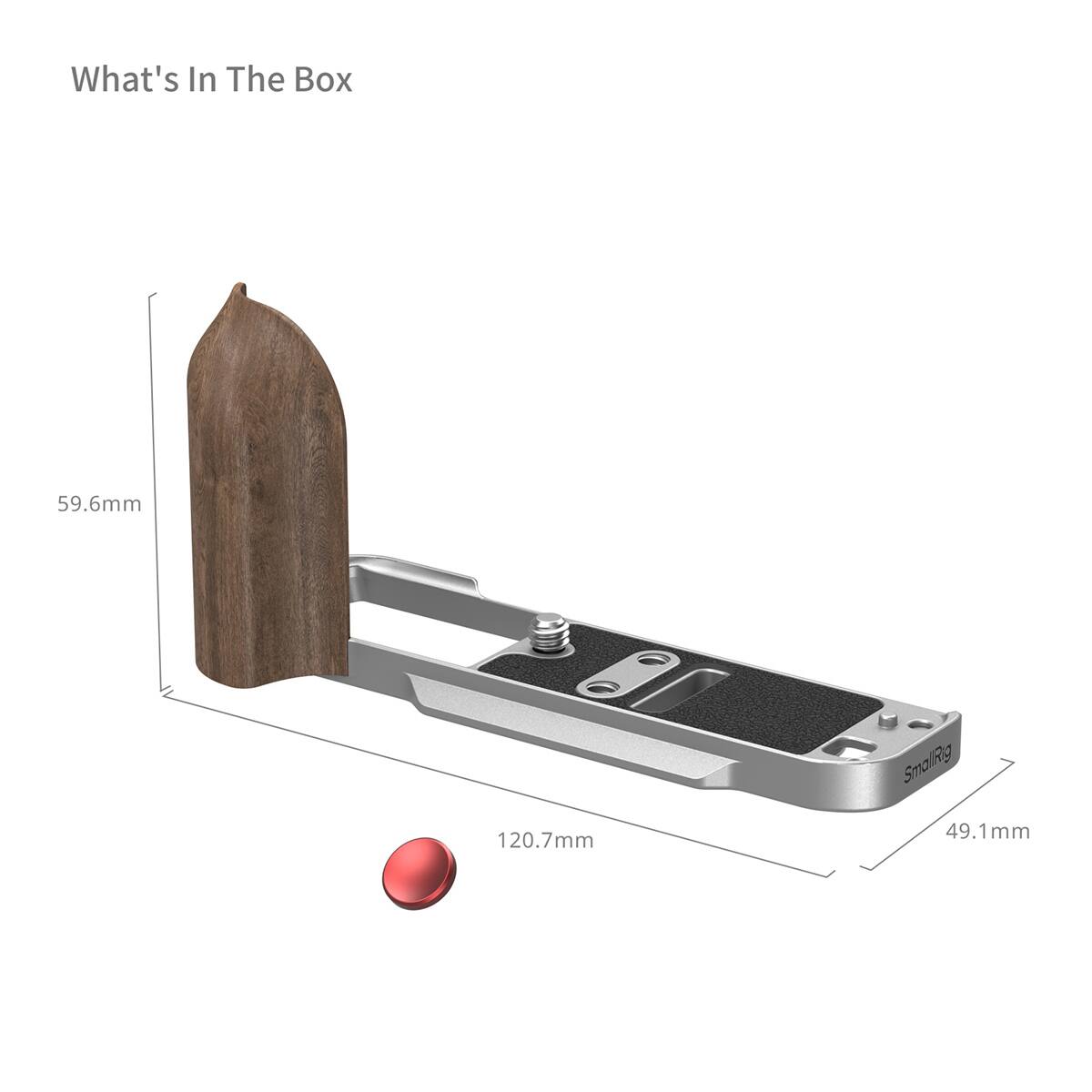 What's In The Box

59.6mm  
120.7mm  
SmallRig 49.1mm