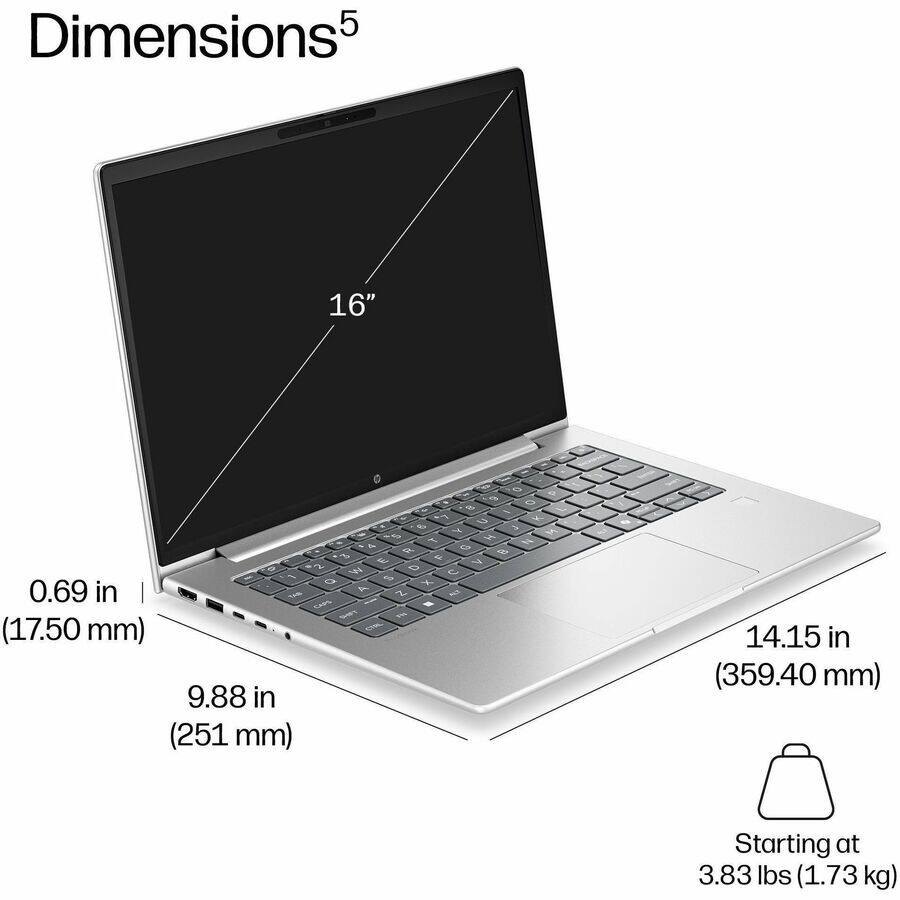 Dimensions5

16"

0.69 in (17.50 mm)

9.88 in (251 mm)

14.15 in (359.40 mm)

Starting at 3.83 lbs (1.73 kg)