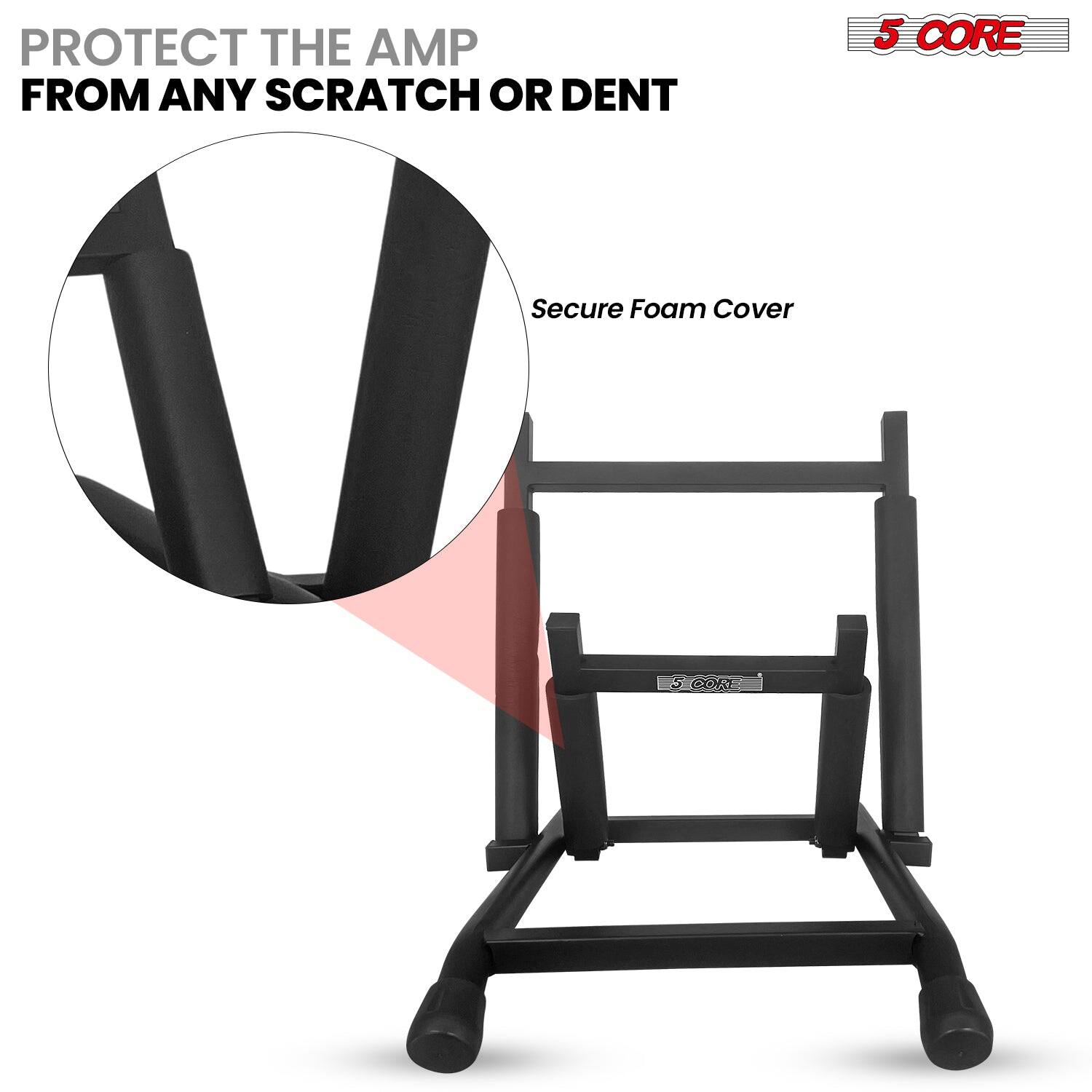 PROTECT THE AMP FROM ANY SCRATCH OR DENT

Secure Foam Cover

5 CORE