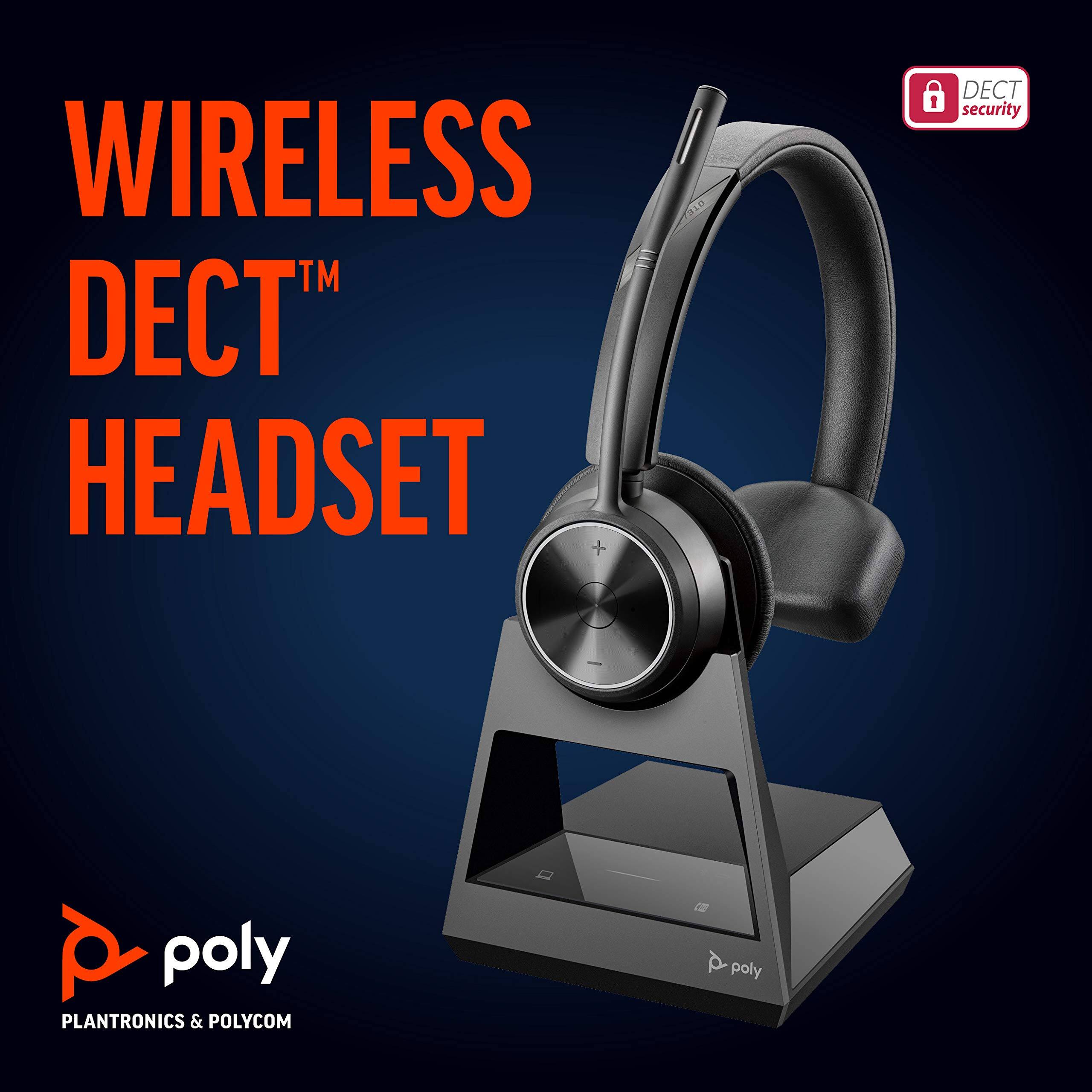 WIRELESS DECT™ HEADSET  
DECT security  
poly  
PLANTRONICS & POLYCOM