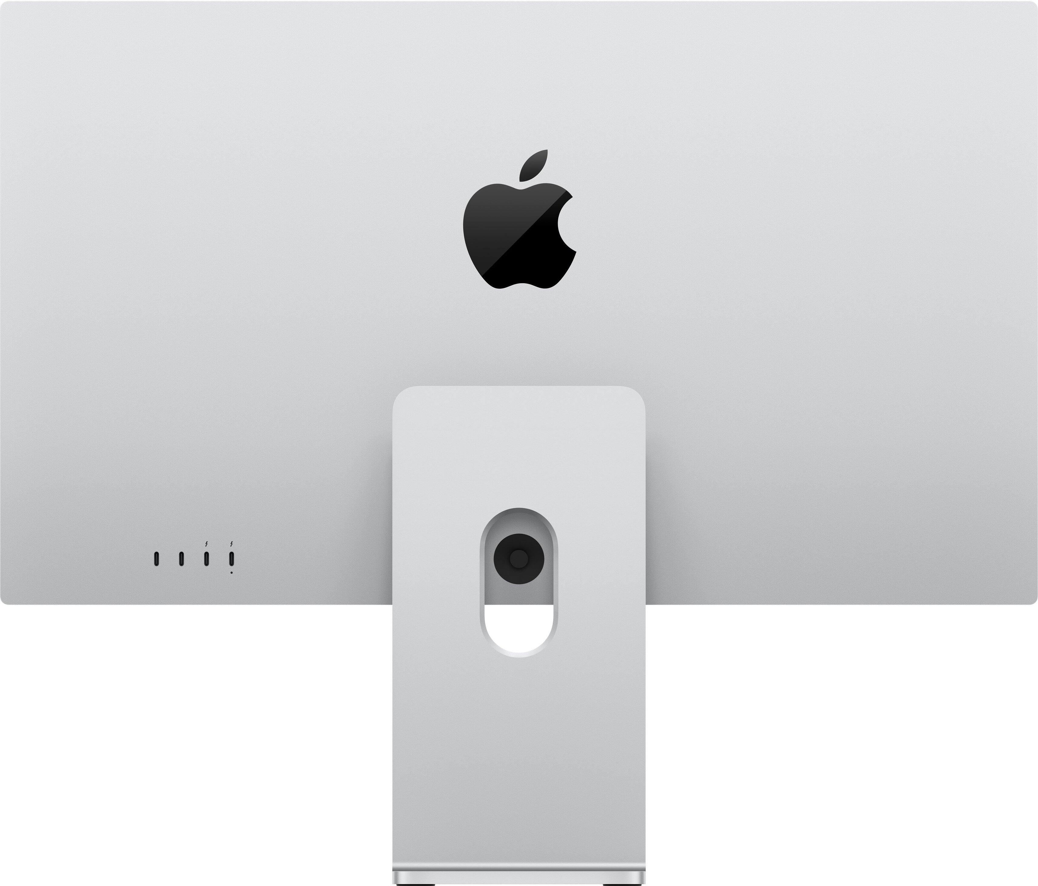 Alt View 1. Apple - Studio Display XDR - Standard glass - Tilt- and height-adjustable stand - Silver.