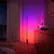 Front. Philips - Hue Gradient Signe Floor Lamp - Black.