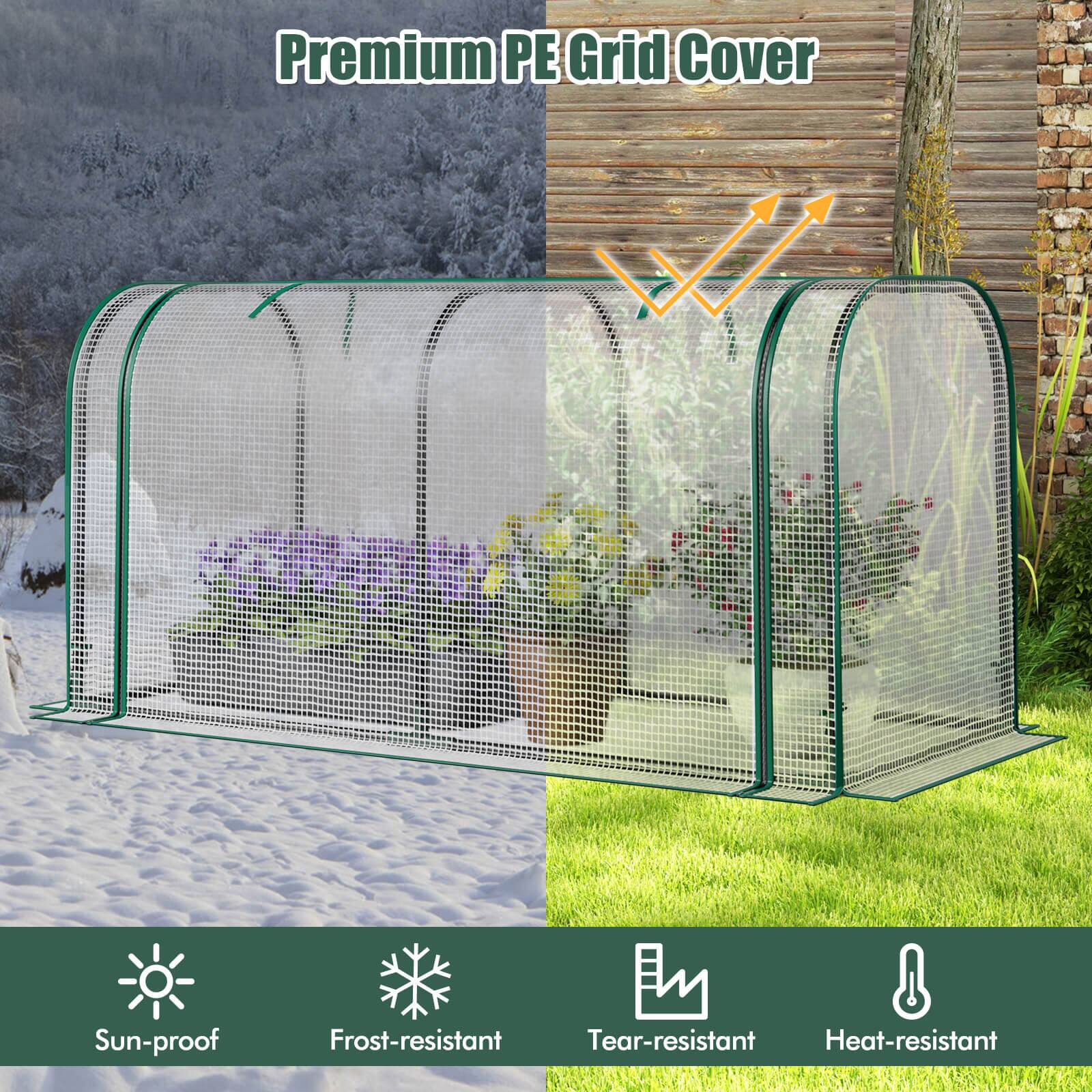 Premium PE Grid Cover

- Sun-proof
- Frost-resistant
- Tear-resistant
- Heat-resistant
