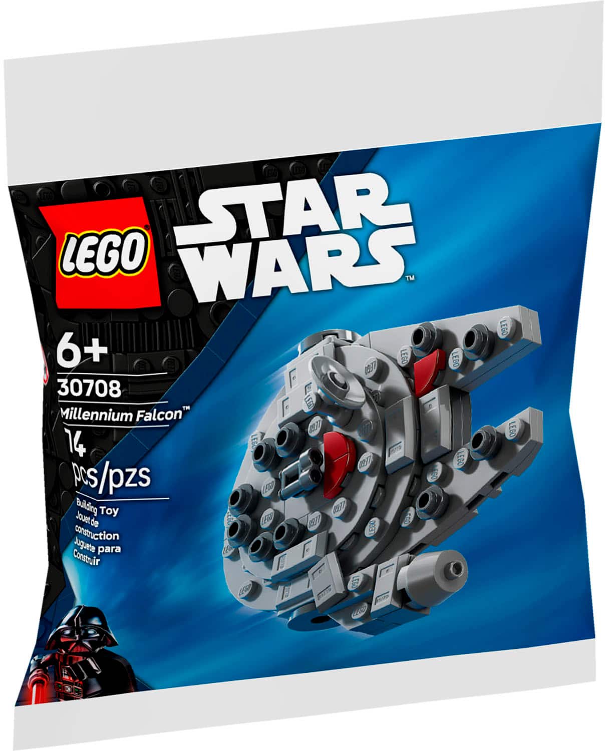 LEGO Star Wars. TM LEGO 6+ 0O3 LEGO LEGO 30708 F LEEU Millennium Falcon T0 T LEGO 14 LEGO m R77 LEGO pcs/pzs F00 LE Building Toy 1E80 Jouet de EGS 1 EDO Juguara construction para d Construir 0 F UEC 24.