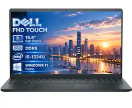 Dell - Upgraded - 15.6" 2K Touchscreen Laptop - Intel 13th Generation Core i5 1334U 2023 - 16GB Memory - 512 GB Storage-Windows 11 Home - Black