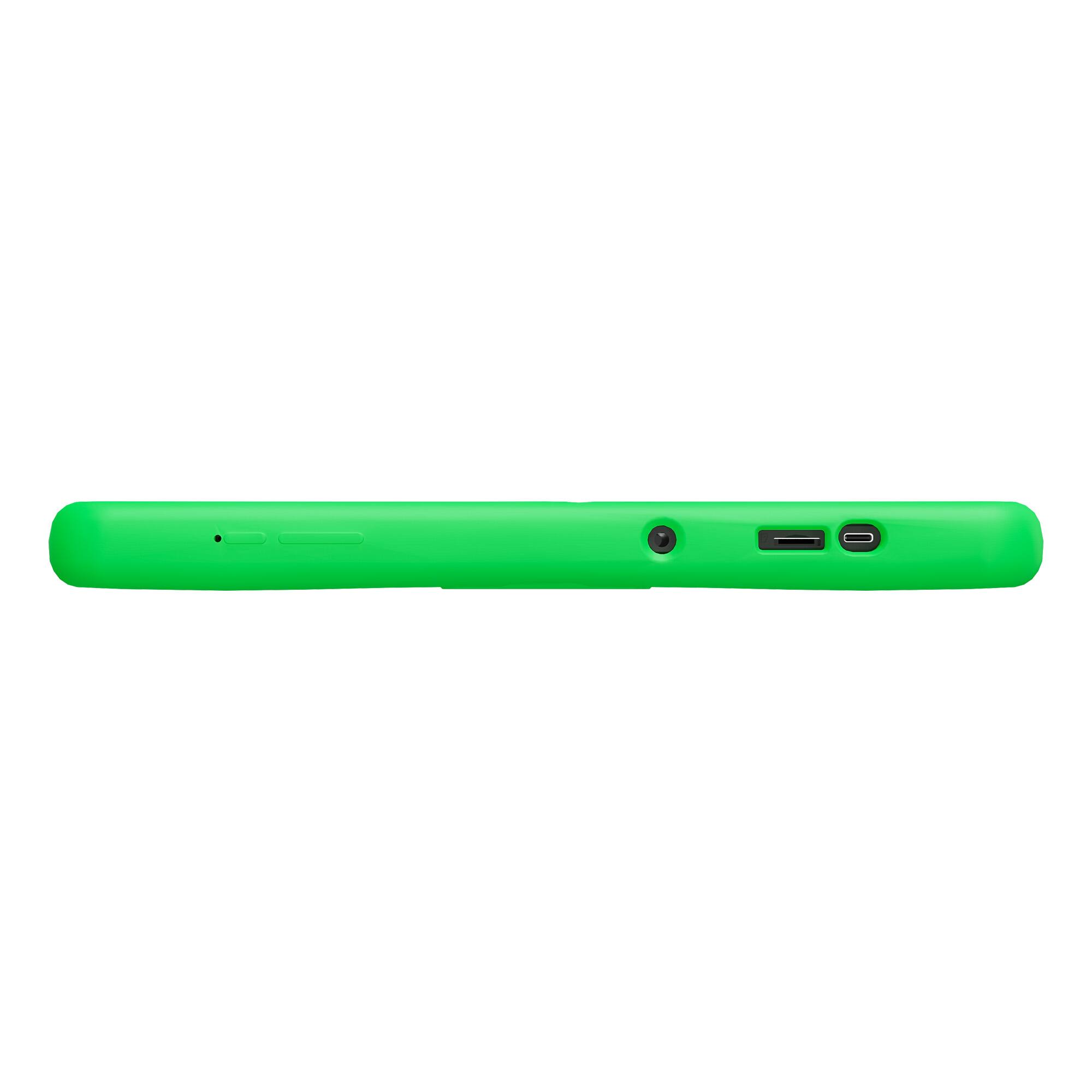 Left. Contixo - Contixo K102 10" Kids Tablet 32GB Android, Epic! & Lingokids, Educational with Parental Controls & Kid-Proof Case - Green.