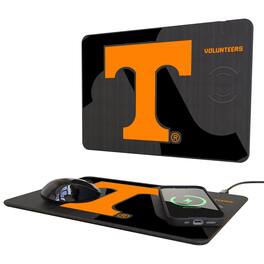 Keyscaper - Tennessee Volunteers 15W Fast Wireless Charger and Mouse Pad - Multicolor