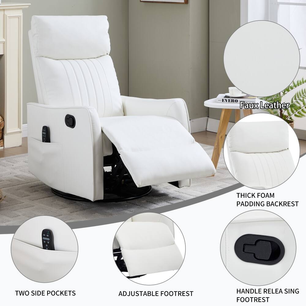 - EVERO Faux Leather
- THICK FOAM PADDING BACKREST
- TWO SIDE POCKETS
- ADJUSTABLE FOOTREST
- HANDLE RELEASE FOOTREST