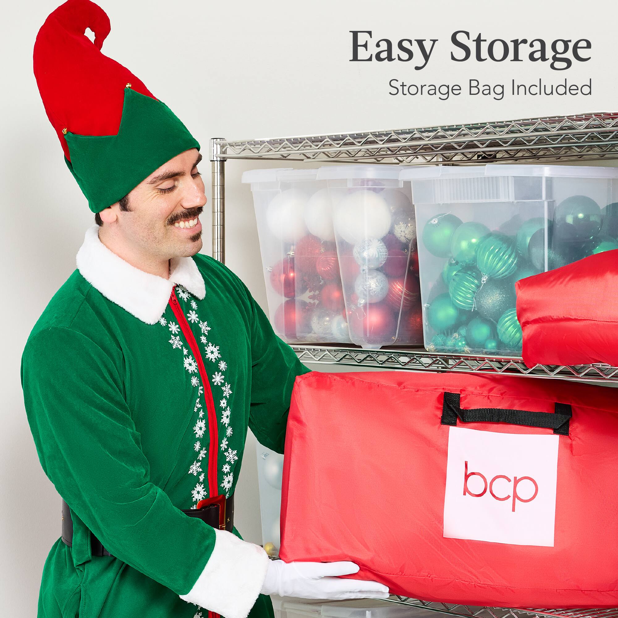 Easy Storage  
Storage Bag Included  

bcp