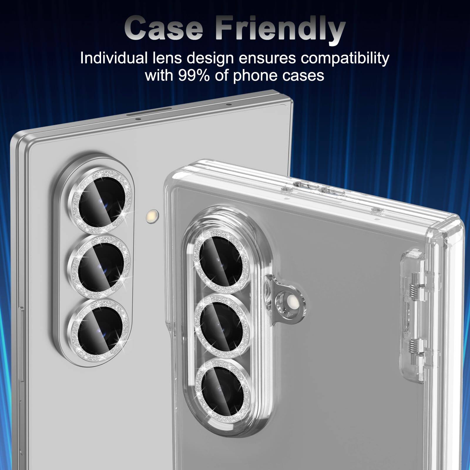 Case Friendly

Individual lens design ensures compatibility with 99% of phone cases