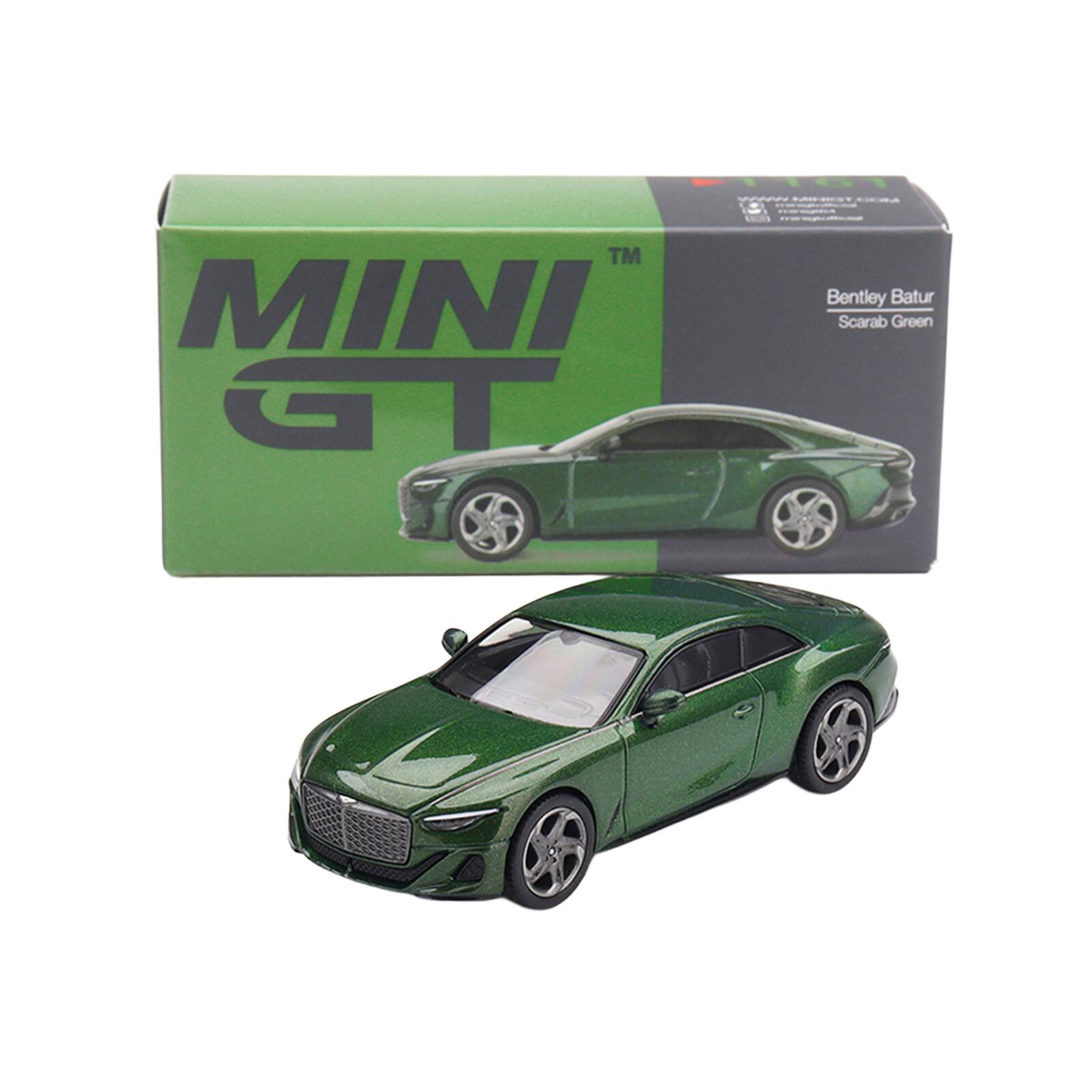 www MINIGT  
TM MINI GT  
Bentley Batur Scarab Green