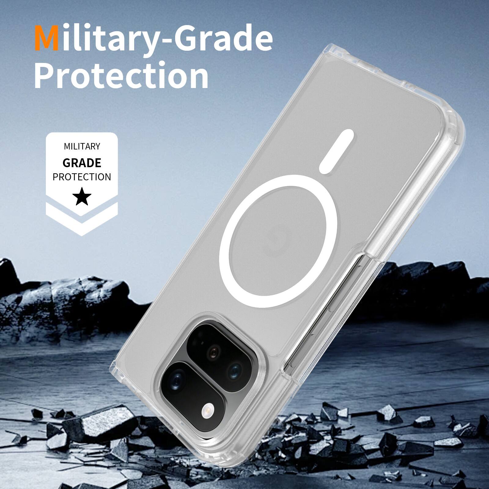 Military-Grade Protection  
MILITARY GRADE PROTECTION