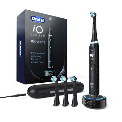 Oral B iO Series 10 Rechargeable Electric Toothbrush White iO10 Oral B iO Series 10 Rechargeable Electric Toothbrush White iO10