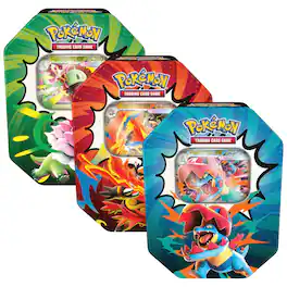 Pokémon - Pokemon ME2.5 Mega Evolution Ascended Heroes Tin Art Set | 3 Tins (One of Each Artwork)