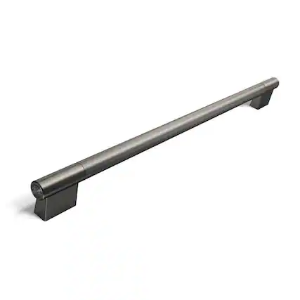 Front. KitchenAid - Handle Hardware Accessory Kit for 24” Undercounter Wine Cellars, Beverage Centers and Refrigerators - Black Ore.