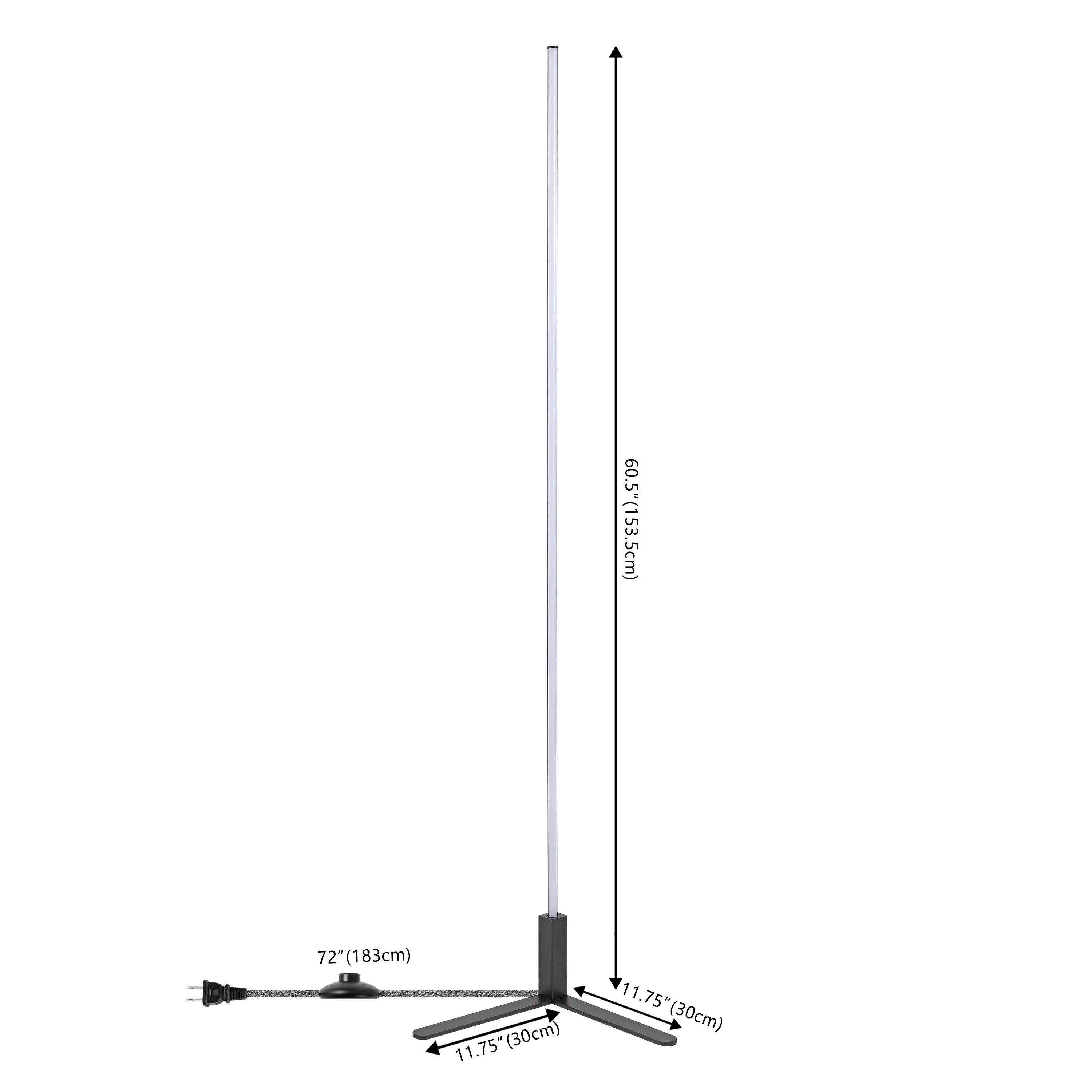 60.5" (153.5cm)  
72" (183cm)  
11.75" (30cm)  
11.75" (30cm)  
11.75" (30cm)