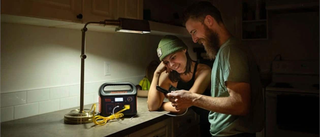 Alt View 13. Jackery - Explorer 290 Portable Power Solar Generator (290 Wh Capacity) - Black.