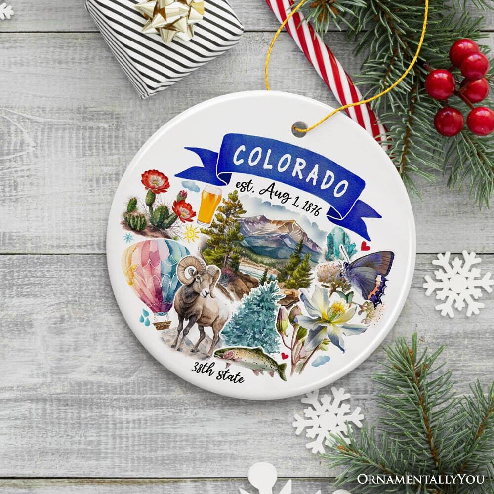 COLORADO  
est. Aug 1, 1876  
38th state  

ORNAMENTALLY YOU