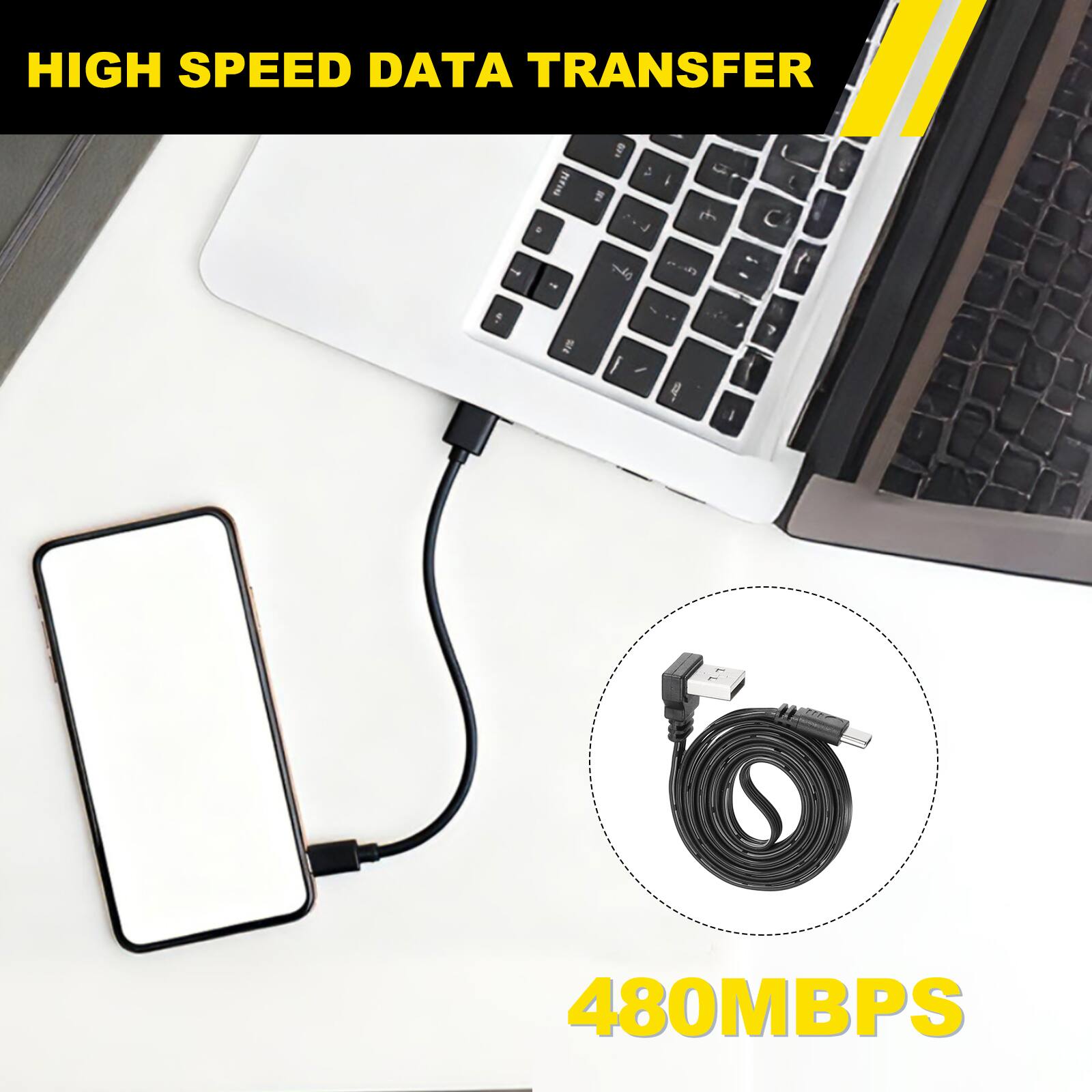 HIGH SPEED DATA TRANSFER  
480MBPS