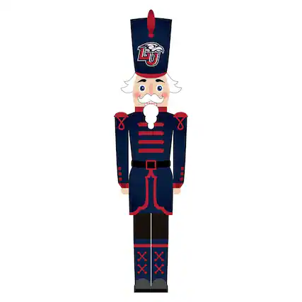 Front. Fan Creations - Liberty Flames 46" Nutcracker Leaner - Multicolor.