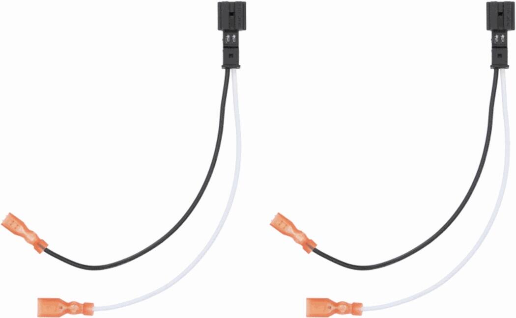 Front. Metra - Speaker Harness for Select 2015-2024 Tesla and BMW Vehicles (2-Pack) - Multi.