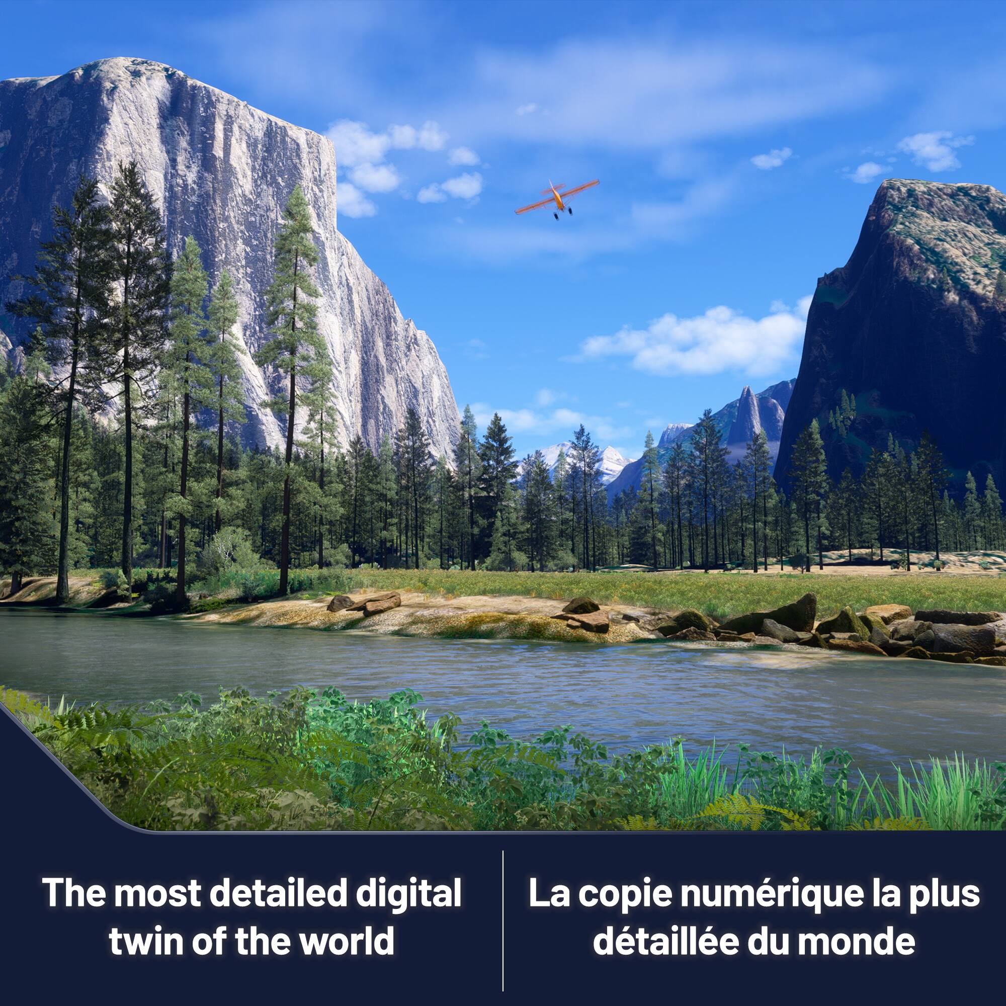 The most detailed digital twin of the world  
La copie numérique la plus détaillée du monde