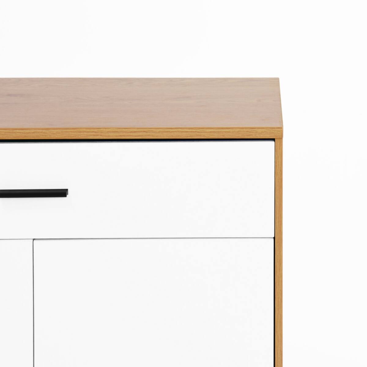 Alt View 7. HTUTWOO - 4-Tier Shoe Rack - Freestanding Wooden Shoe Storage Cabinet with 1 Drawer & Adjustable Shelves for Entryway Hallway - Light Brown.