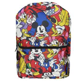 UPD - Mickey & Friends 16 inch All Over Print Backpack - Multicolored