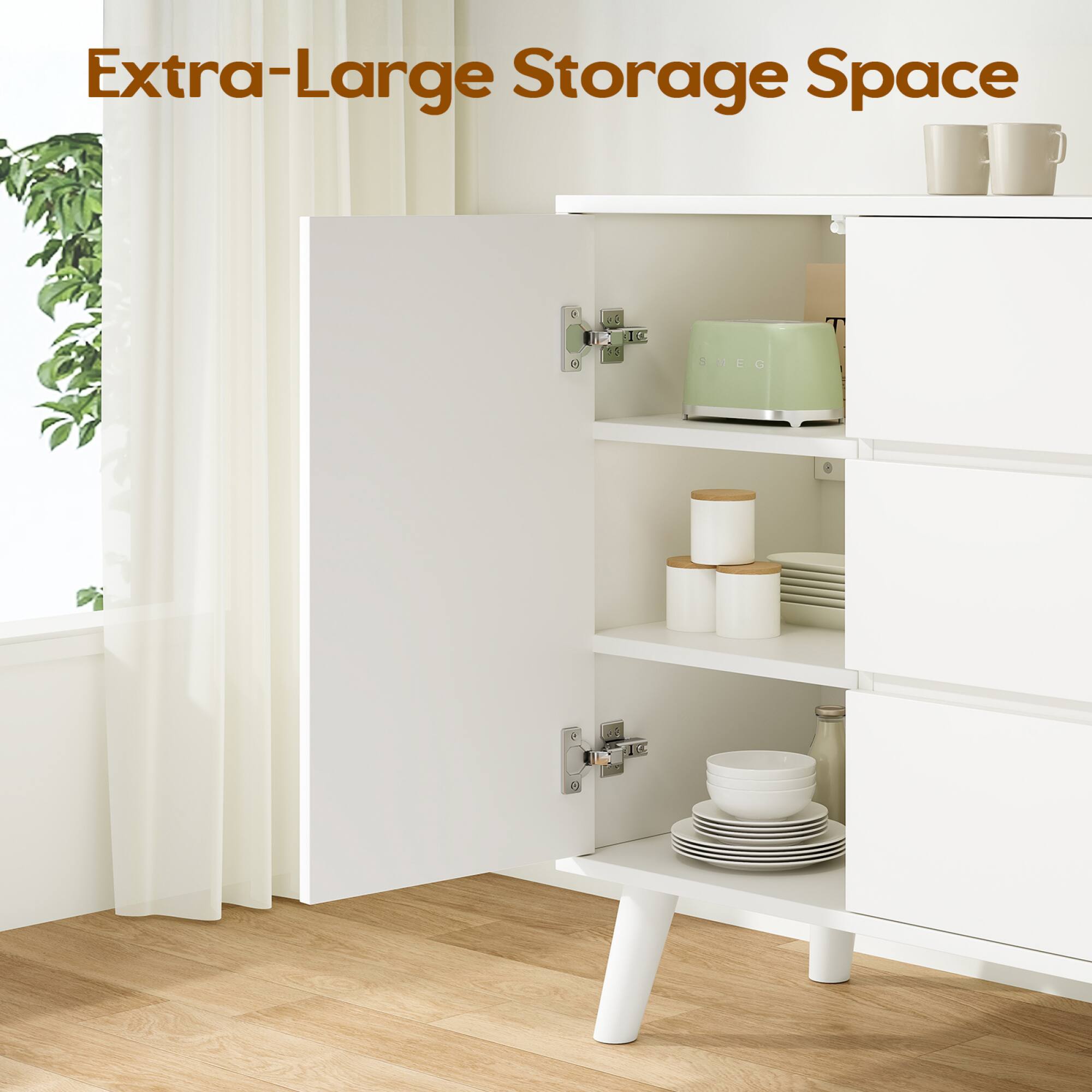Extra-Large Storage Space