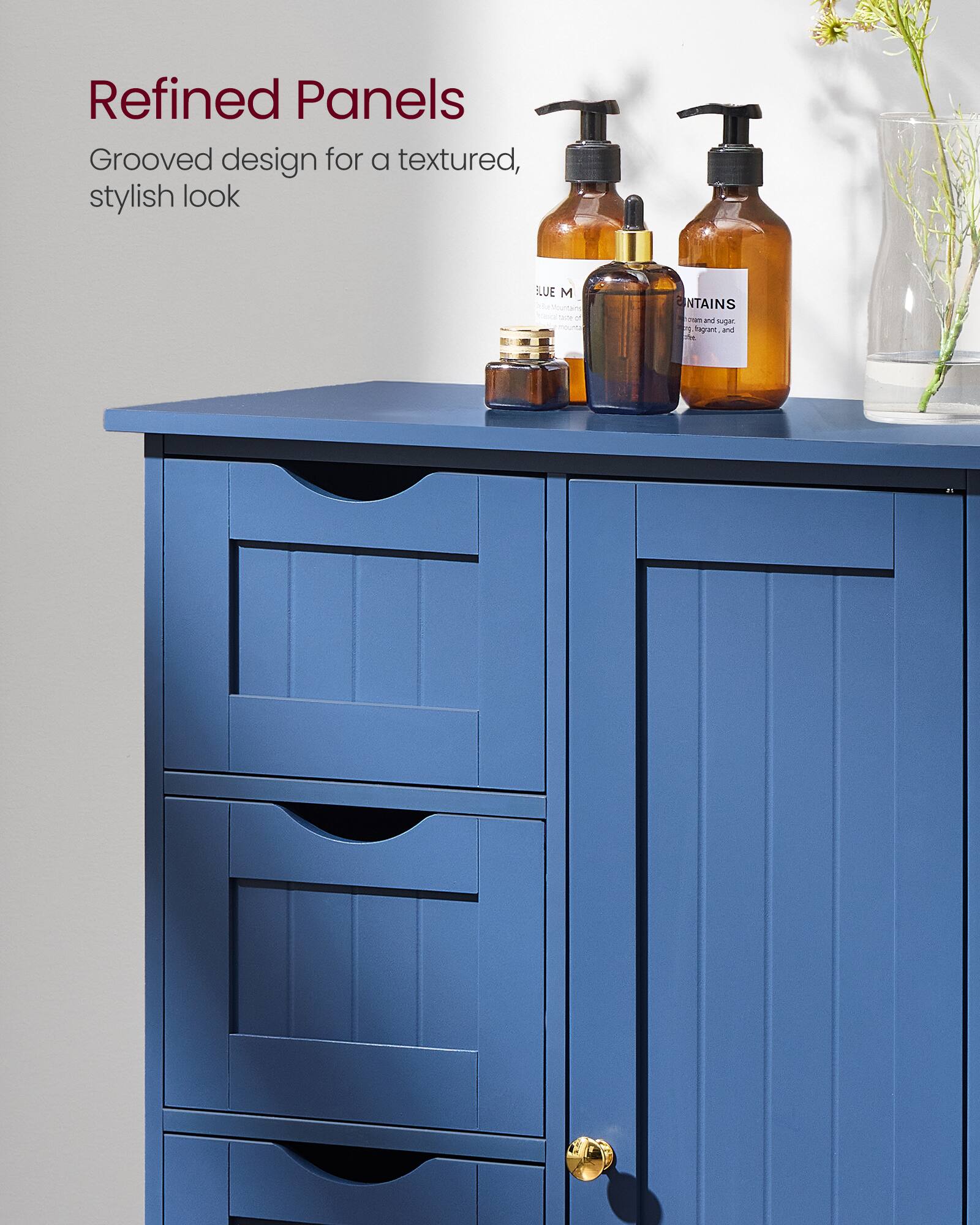 Refined Panels  
Grooved design for a textured, stylish look  

BLUE MOUNTAINS