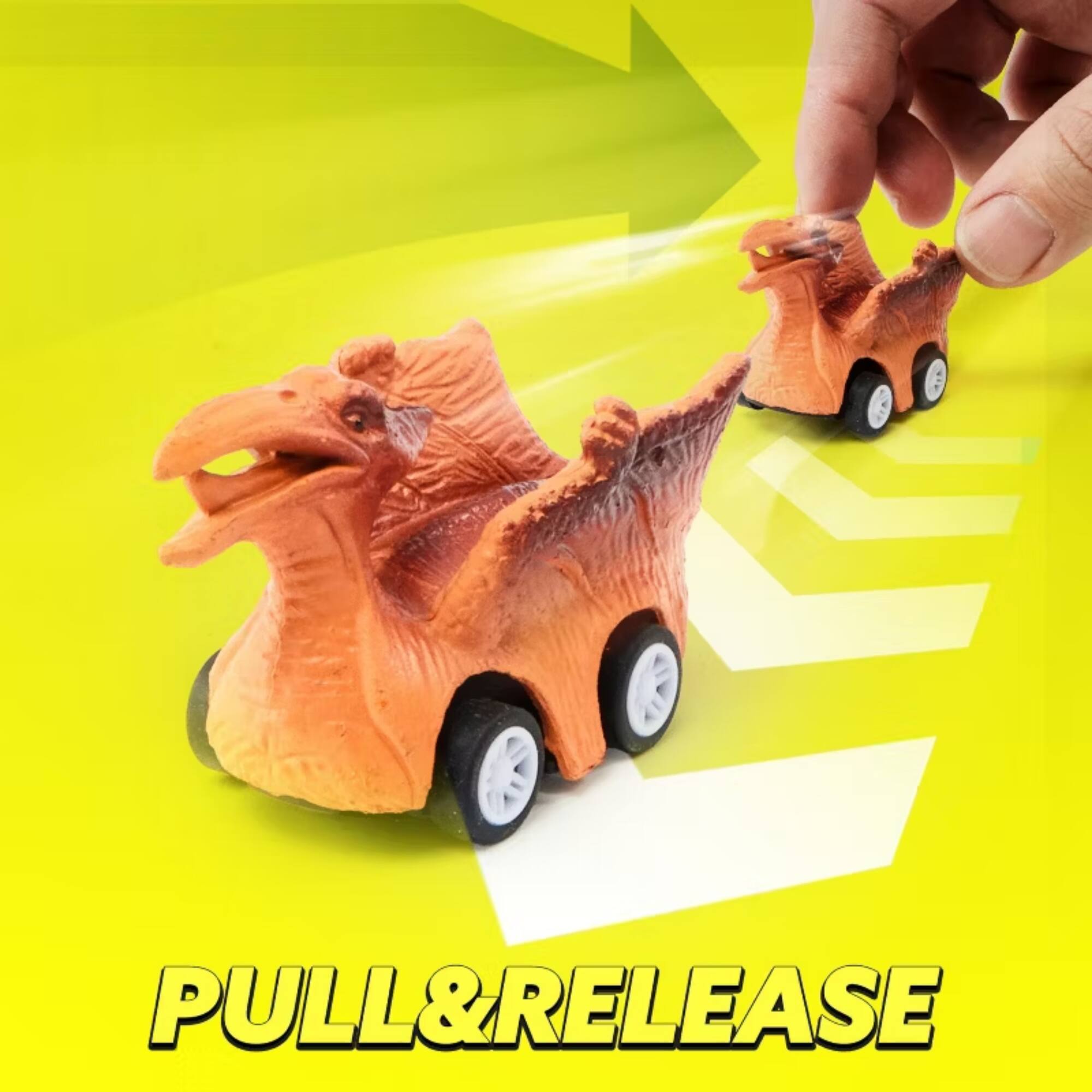 Alt View 1. Joyfy - 13-in-1 Dinosaur Carrier Truck Toy with Pull Back Cars for Boys Ages 3-5, Dinosaur Toys, Christmas Birthday Gift.