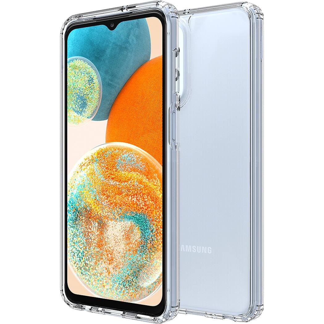 Alt View 11. SaharaCase - Hybrid-Flex Hard Shell Case for Samsung Galaxy A23 5G - Clear.