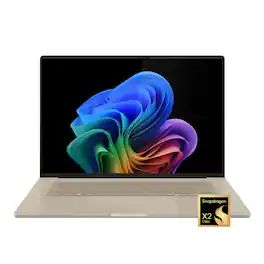 ASUS - Zenbook A16 16" 3K OLED Touchscreen Laptop - Snapdragon X2 Elite Extreme 2026 - 48GB RAM - 1TB SSD - Copilot+ PC - Zabriskie Beige