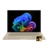 ASUS - Zenbook A16 16" 3K OLED Touchscreen Laptop - Snapdragon X2 Elite Extreme 2026 - 48GB RAM - 1TB SSD - Copilot+ PC - Zabriskie Beige
