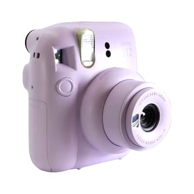 Fujifilm INSTAX MINI 12 Instant Film Camera (Lilac with 3x Film Fujifilm INSTAX MINI 12 Instant Film Camera (Lilac with 3x Film