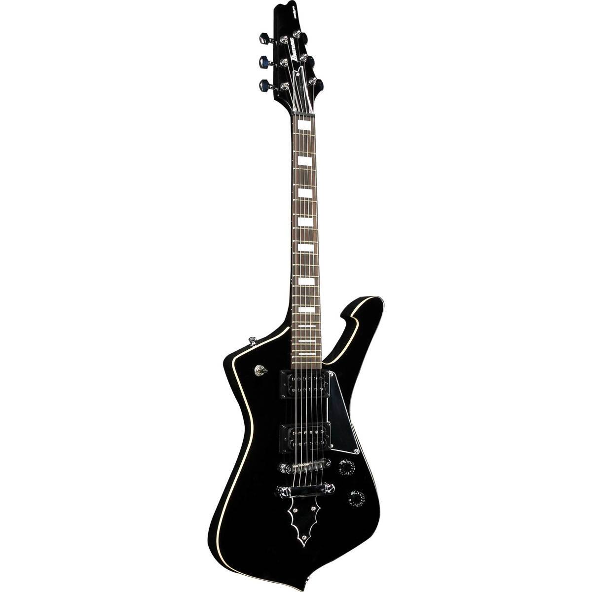 Alt View 1. Ibanez - Ibanez Paul Stanley Signature Series PSM10 Electric Guitar, Rosewood Fretboard, Black.