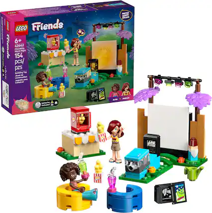 LEGO Friends 6+ Friendship Movie Night 154 pcs/pzs Building Toy Jouet de construction Juguete para Construir - Batteries included Alita Watch Series Online Paisley