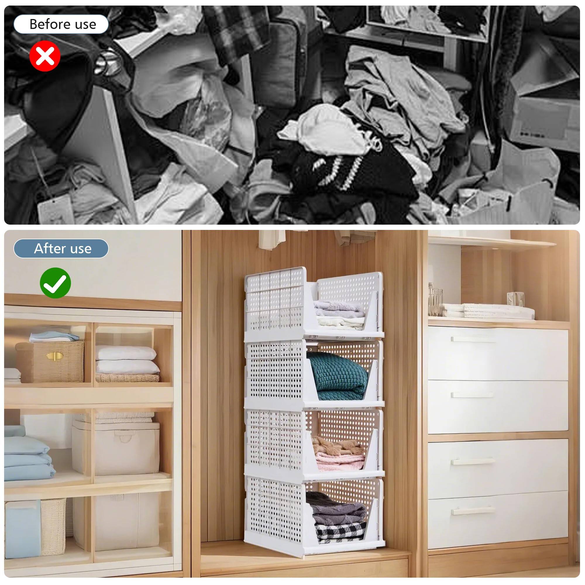 Before use  
After use