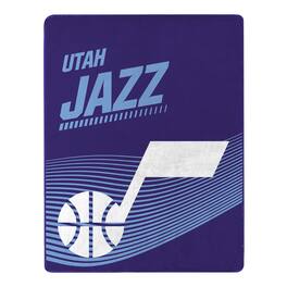 Sweet Home Collection - NBA Utah Jazz 60" x 80" Raschel Throw Blanket - Blue